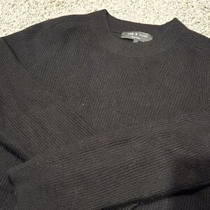 Rag & Bone Charcoal Crewneck Sweater